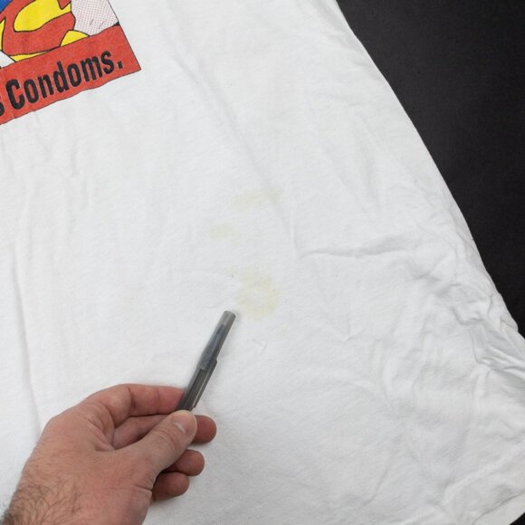 Clark Wants Dick Vintage T-Shirt Mens XL Act Up Golden Gate Graphic Tee 90s USA - Picture 13 of 14